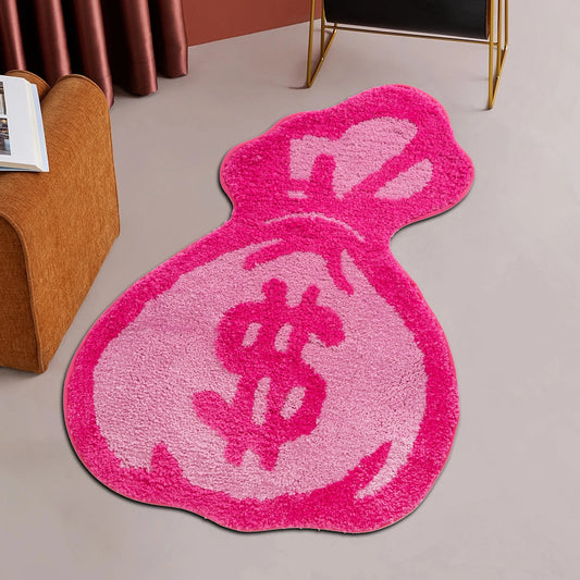 Wallet Tufted Fluffy Cartoon Area Rug
