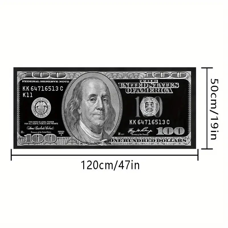 VIKAMA Dollar Stripe Creative Area Rug