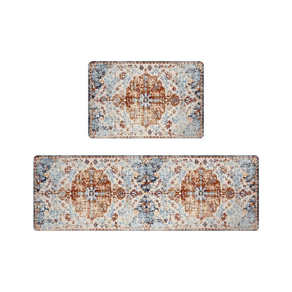 VIKAMA Retro Persian Non-Slip Runner Rug