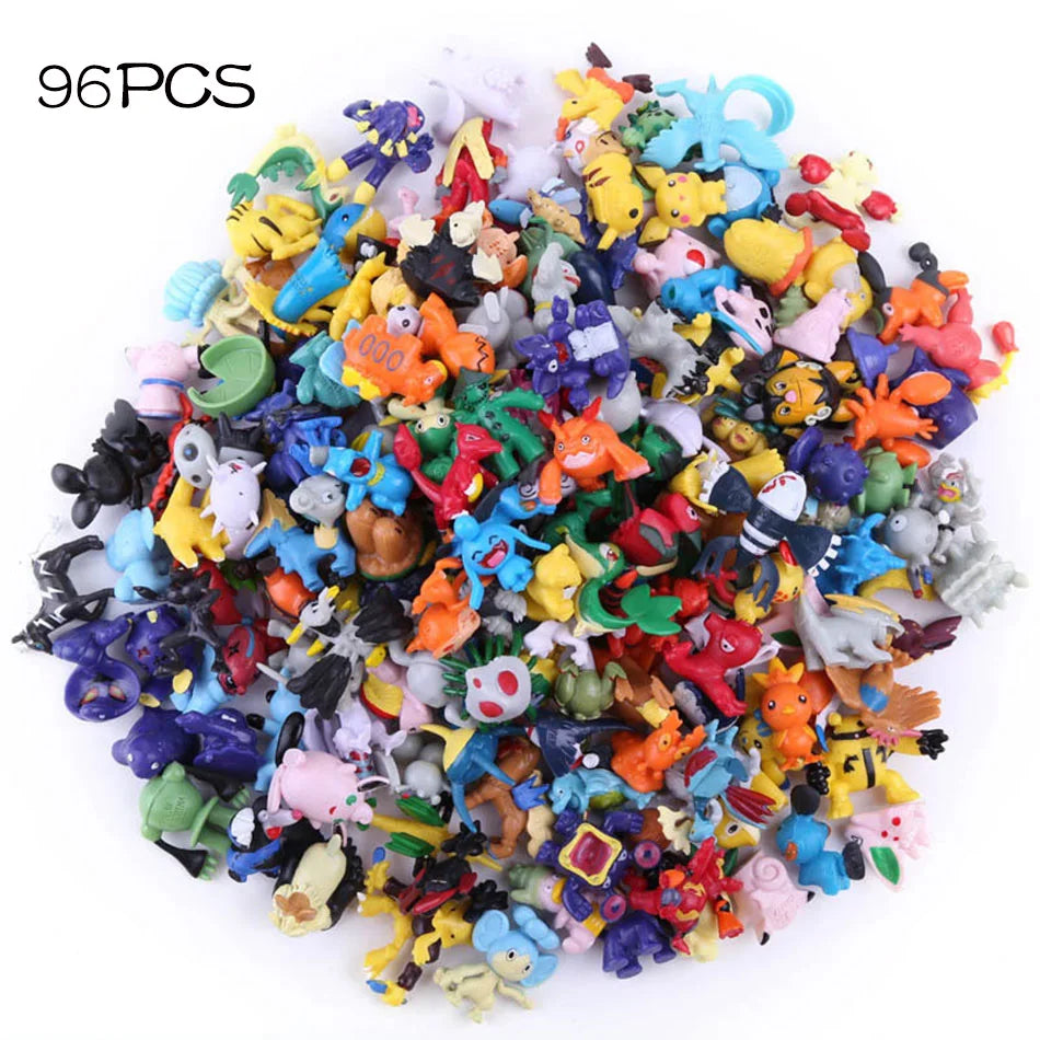 Pokemon Pikachu Anime Action Figure Toy Set 144 Styles