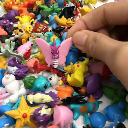 Pokemon Mini Action Figure Set 24 144 Pieces