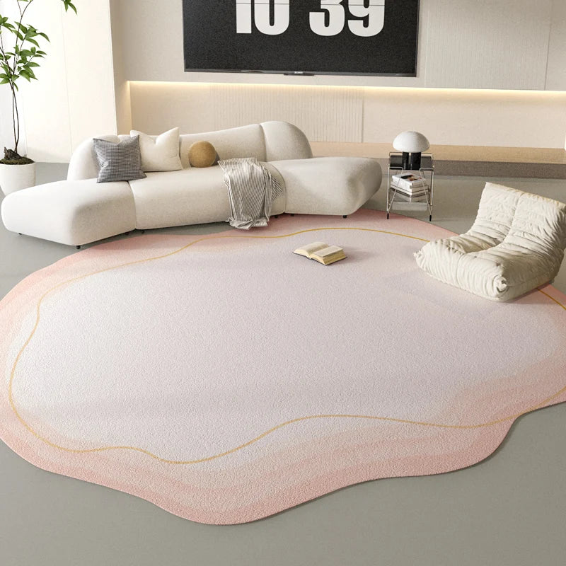 VIKAMA Luxury Irregular Living Room Rug