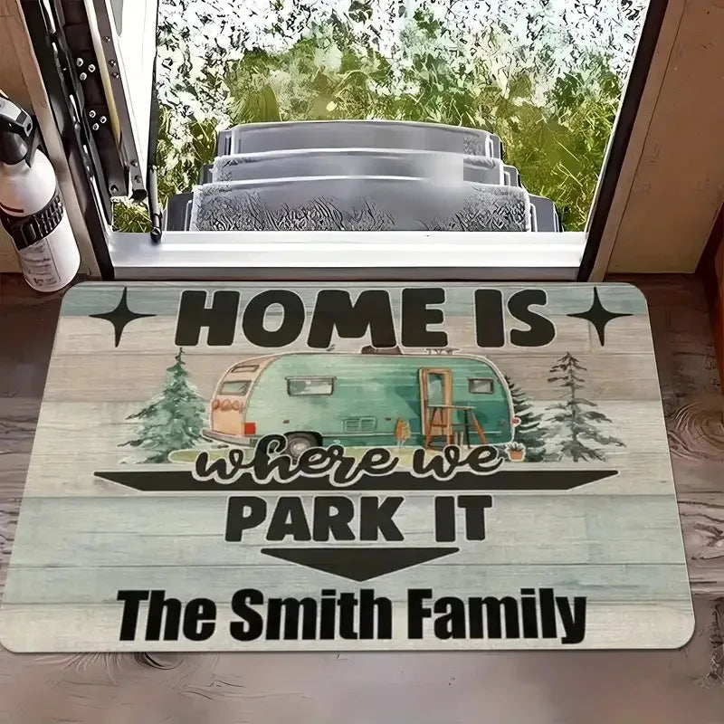 VIKAMA Camping Van Non-Slip Welcome Doormat