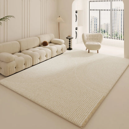 Cream Style Light Luxury Non-Slip Large Area Rug