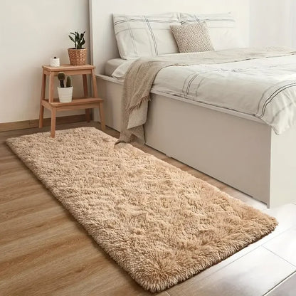VIKAMA Soft Fluffy Long Pile Machine Washable Area Rug