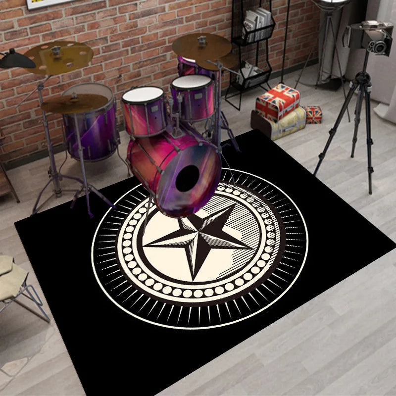 Electronic Drum Soundproofing Carpet Mat