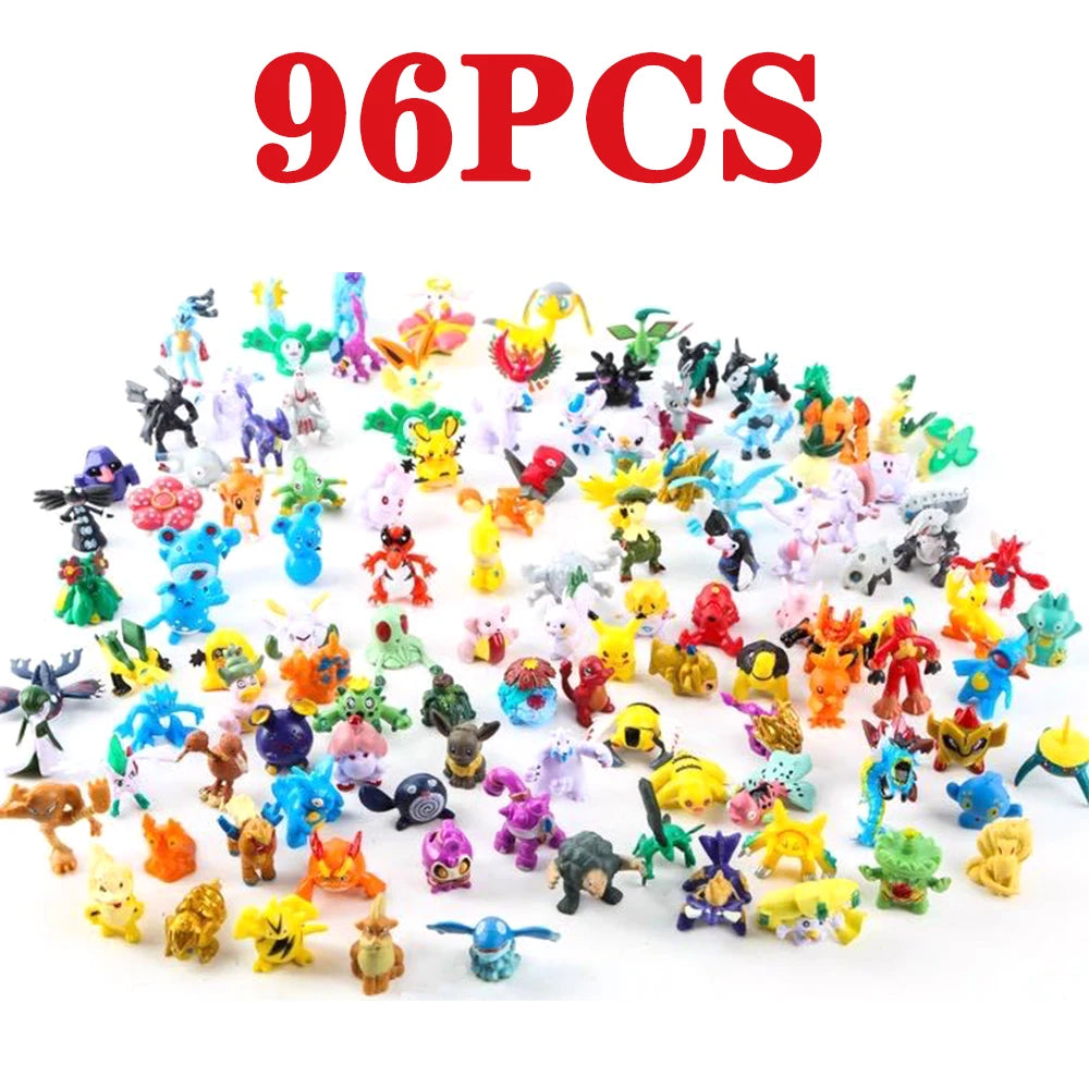 Pokemon Pikachu Anime Action Figure Toy Set 144 Styles