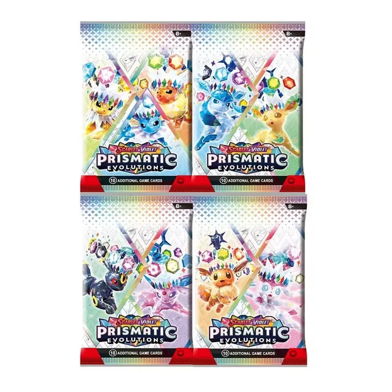 Pokemon Prismatic Evolutions Phantasmal Flames Booster Box 360 Cards