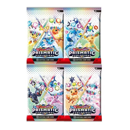 Pokemon Prismatic Evolutions Phantasmal Flames Booster Box 360 Cards