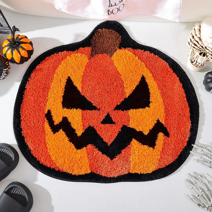 VIKAMA Halloween Ghost Imitation Cashmere Soft Area Rug