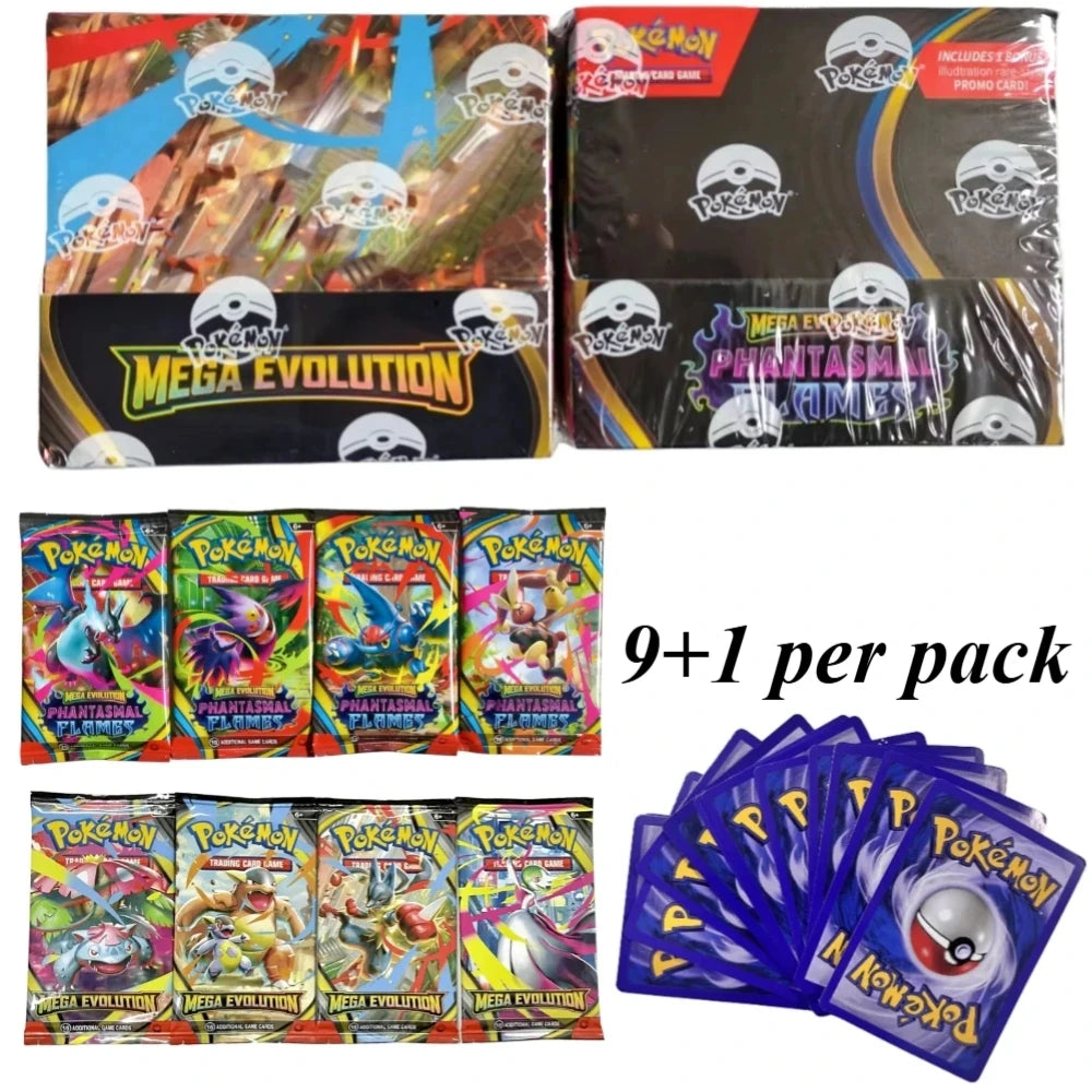 Pokemon Mega Evolution Booster Box English Trading Cards