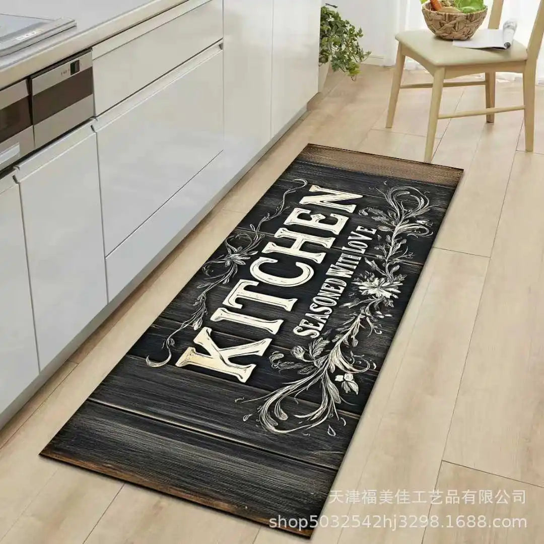 Long quick-dry non-slip kitchen mat
