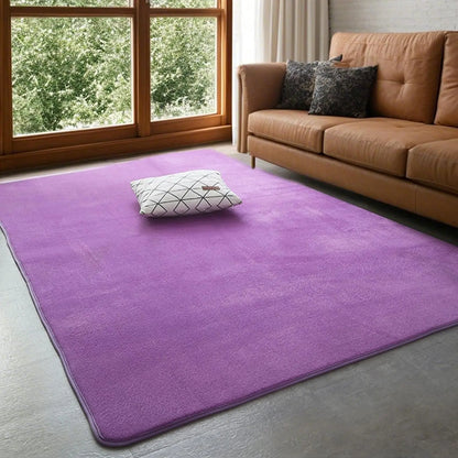 VIKAMA Coral Non-Slip Bedroom & Living Room Area Rug