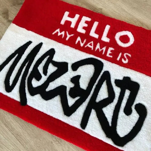 Cartoon non-slip absorbent door mat