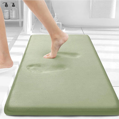 Olanly Silicone Memory Foam Non-Slip Bath Mat