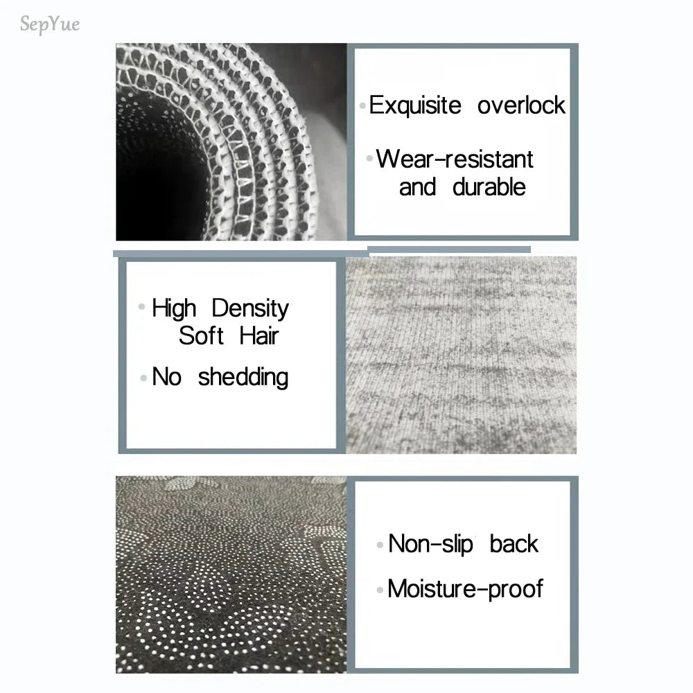 Kitchen Rug Durable Waterproof Non-Slip Large Washable Entrance Doormat Home Floor Carpet House Hold Mat Home Decor