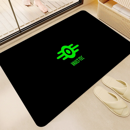Gaming Logo Non-Slip Entrance Door Mat