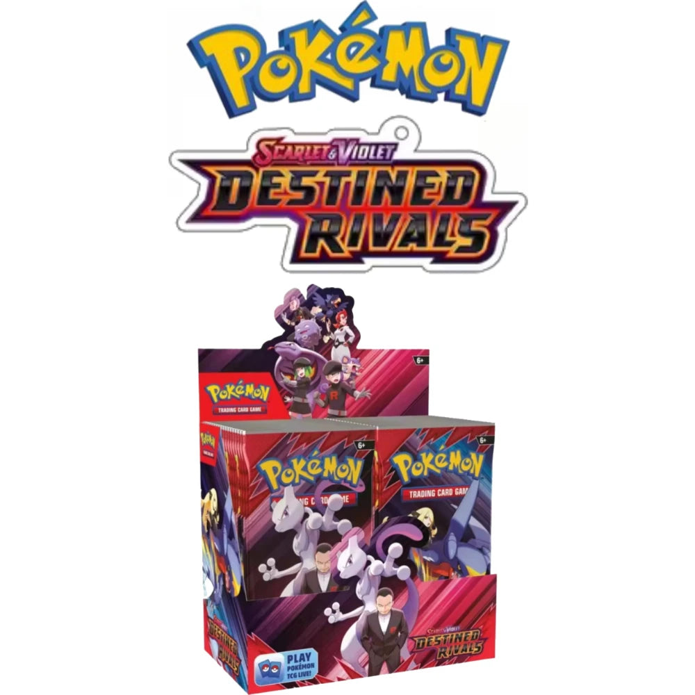 Pokemon 360PCS English Trading Card Bundle – 151 Black Bolt, White Flare & Surging Sparks Booster Collection