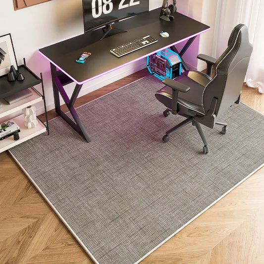 VIKAMA Swivel Chair Mat Gaming Office Bedroom Study Non-Slip Floor Carpet