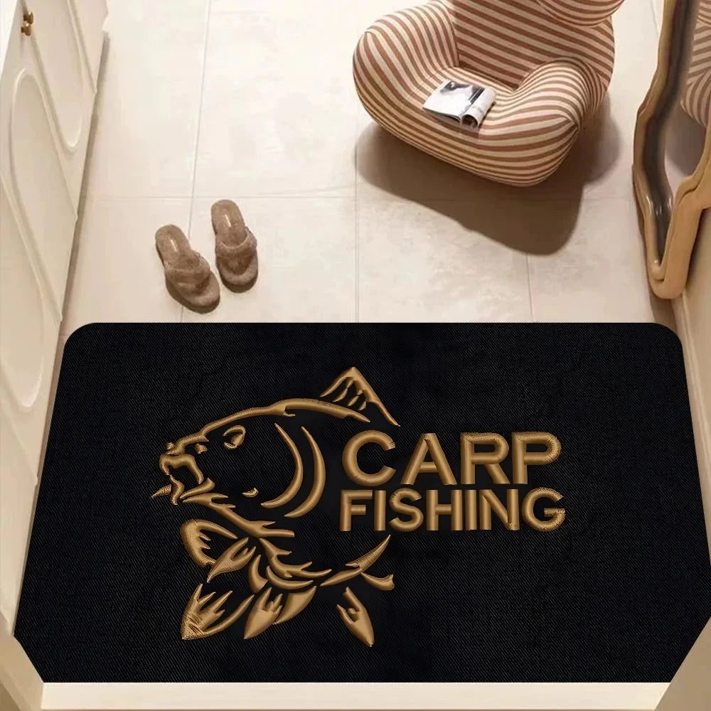 Nash Fishing Logo Anti-Slip Floor Mat