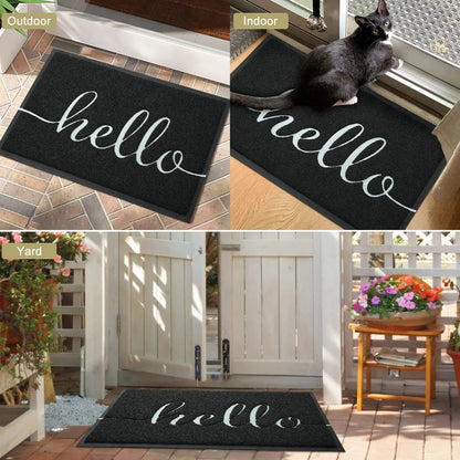 Olanly Dirt Resistant Non-Slip Welcome Doormat