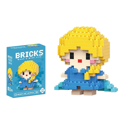 Disney Winnie LinaBell StellaLou Building Blocks Toy Set
