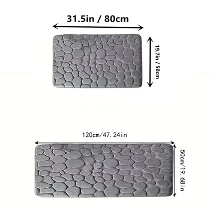 Large Size Kitchen Floor Mat Non-Slip Absorbent Machine Washable Soft Carpet