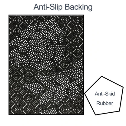 VIKAMA Anti-Slip Kitchen & Entrance Floor Mat Set