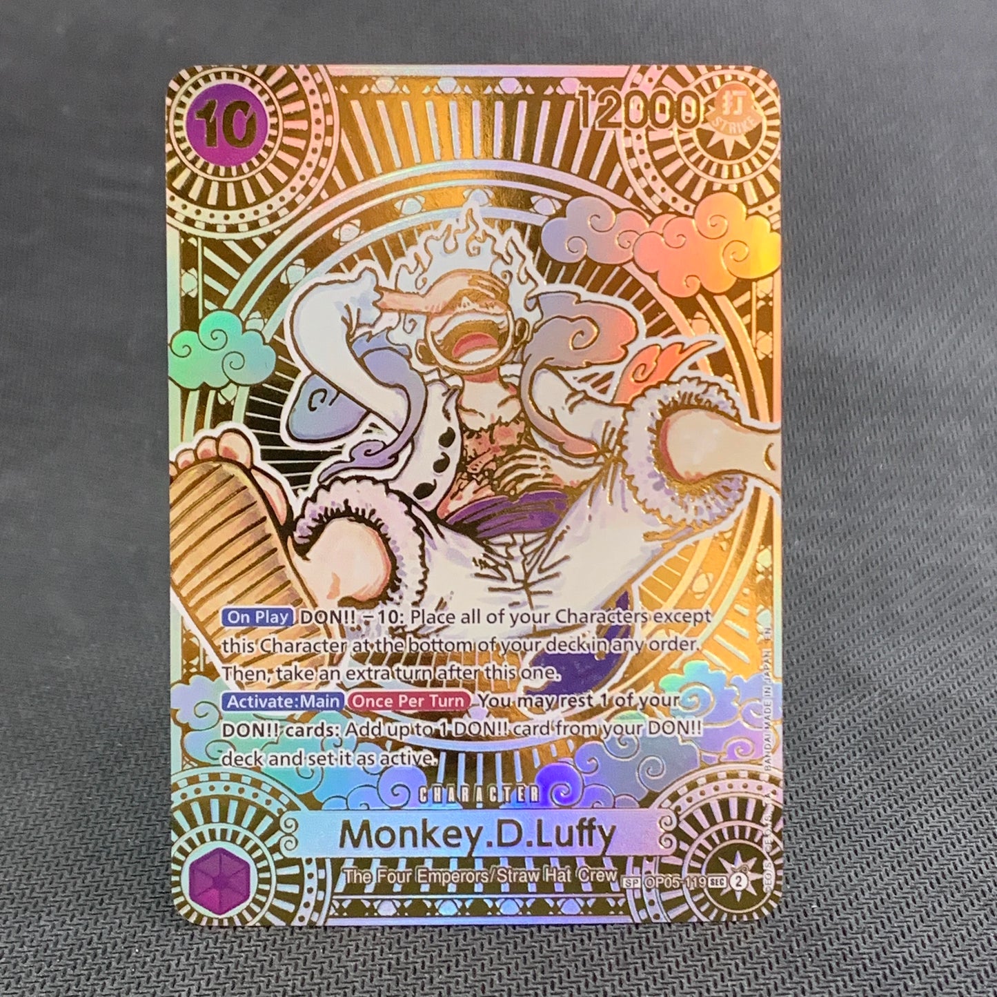 One Piece English Trading Card Collection Set