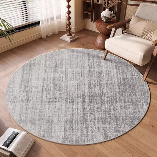 Modern Abstract Round Soft Washable Area Rug