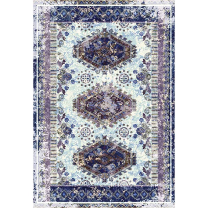 American Retro Minimalist Washable Non-Slip Area Rug