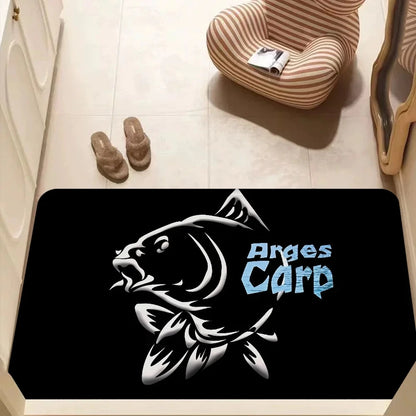 Nash Fishing Logo Anti-Slip Floor Mat