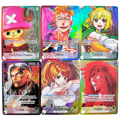 One Piece English Leader Character Card Collection Set