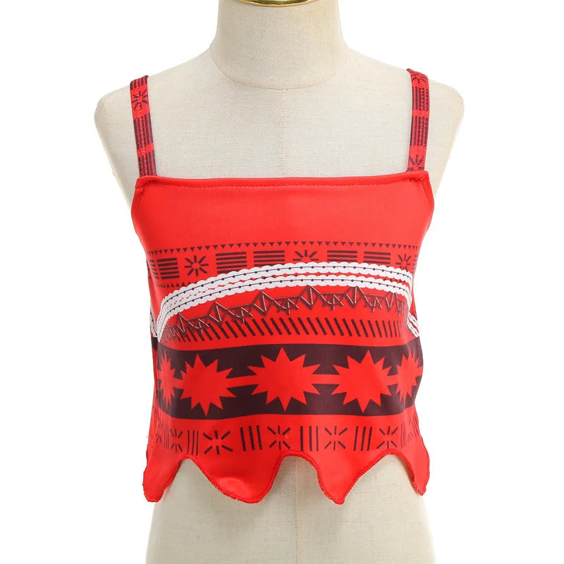 Disney Moana 2 Ocean Adventure Costume Dress For Girls