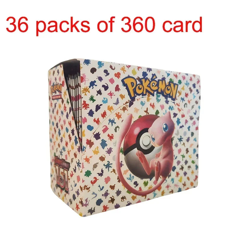 360PCS Pokemon Trading Cards Bundle – Scarlet & Violet 151 Prismatic Evolutions English Booster Set