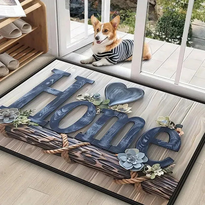 VIKAMA 3D Optical Illusion Non-Slip Doormat