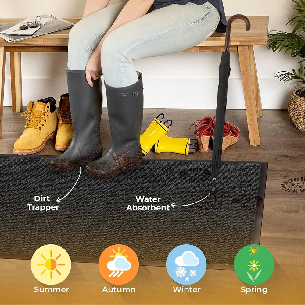 Heavy Duty Non-Slip Washable Doormat