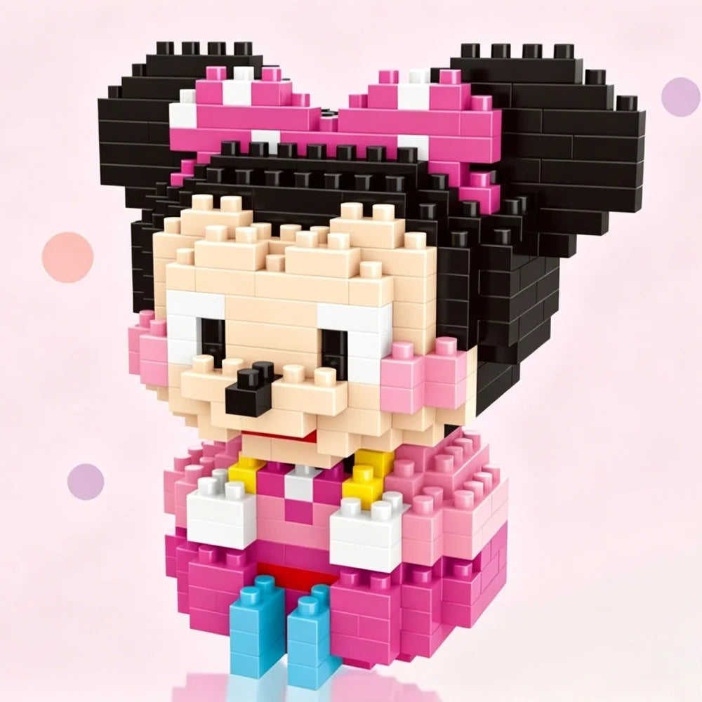 Disney LinaBell StellaLou Winnie Building Blocks Toy Set