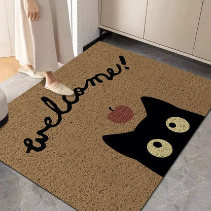 Wire Loop Entrance Door Mat Dust Removal Non-Slip Adjustable Floor Carpet