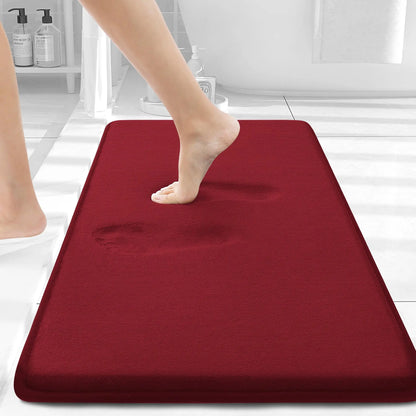 Olanly Silicone Memory Foam Non-Slip Bath Mat