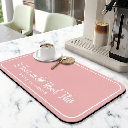 Absorbent Coffee Machine Drip Mat