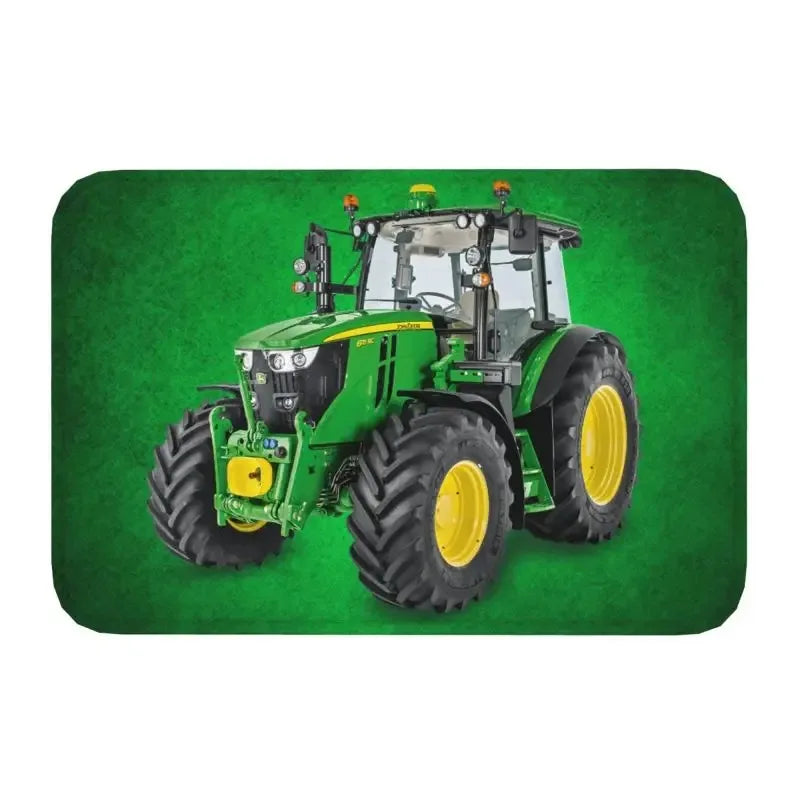 Funny Tractor Design Non-Slip Doormat Kitchen Bathroom Balcony Entryway Floor Mat Rug Home Decor