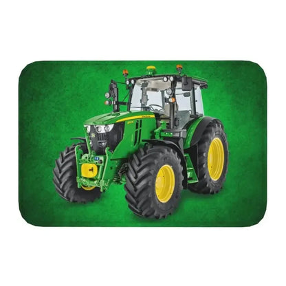 Funny Tractor Design Non-Slip Doormat Kitchen Bathroom Balcony Entryway Floor Mat Rug Home Decor