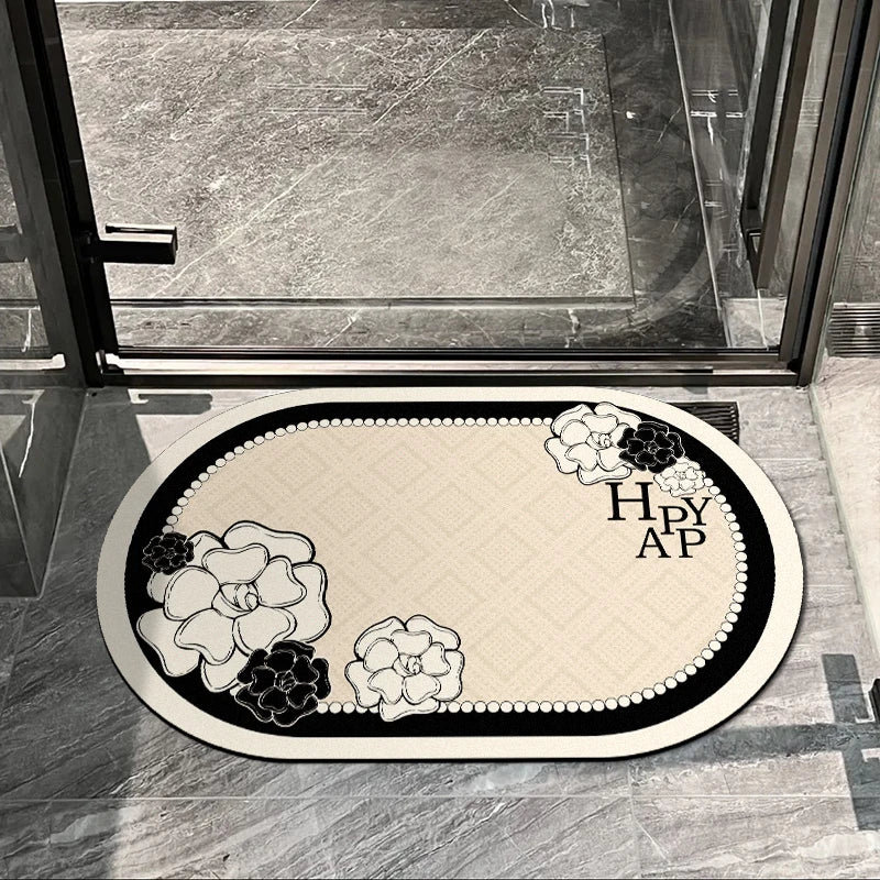 Luxury quick-dry non-slip bath mat