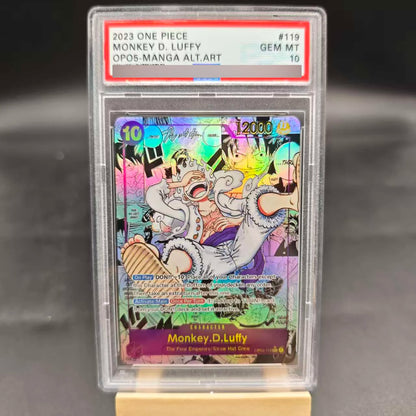 One Piece OP13 Luffy Sabo Ace English Rating Card Set