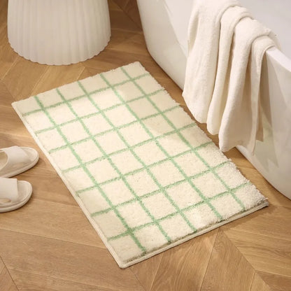 Bedside Thickened Carpet Bedroom Rug Sofa Cushion Bay Window Mat Bathroom Absorbent Non-Slip Floor Rug Home Decor