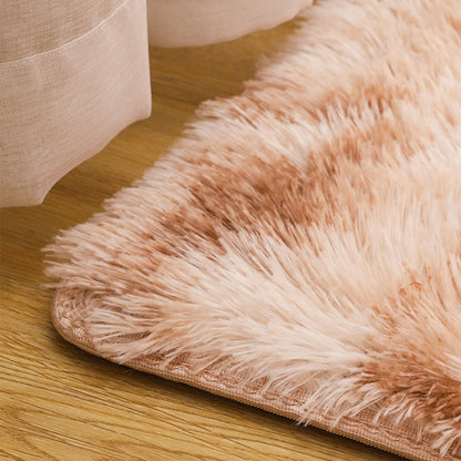 Arched Wool Non-Slip Absorbent Bathroom Mat