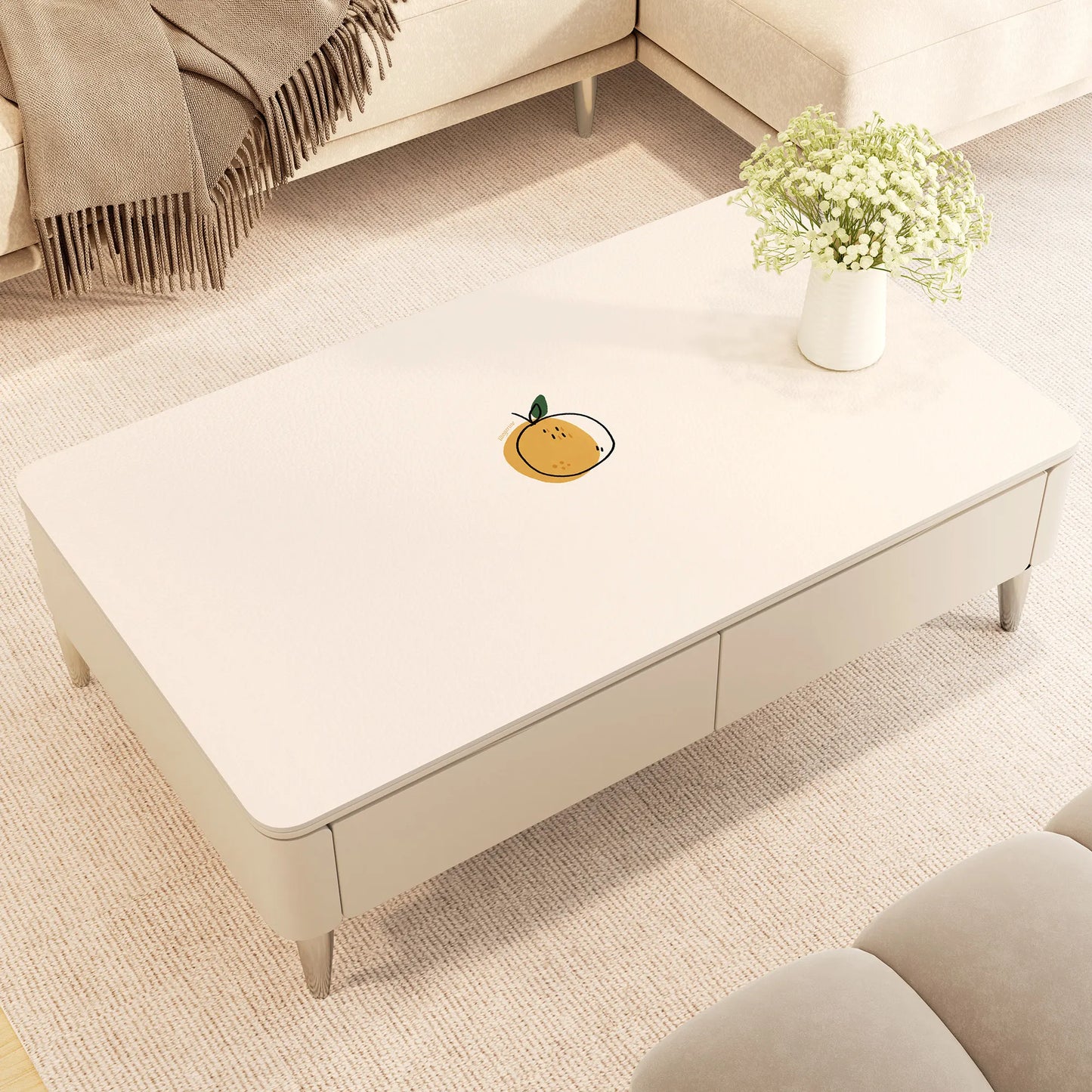 Waterproof PVC anti-scalding table mat