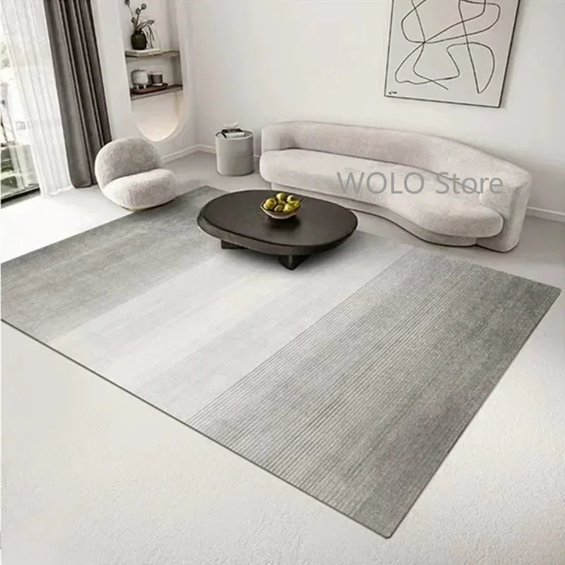 Nordic Ink Splash Abstract Washable Area Rug