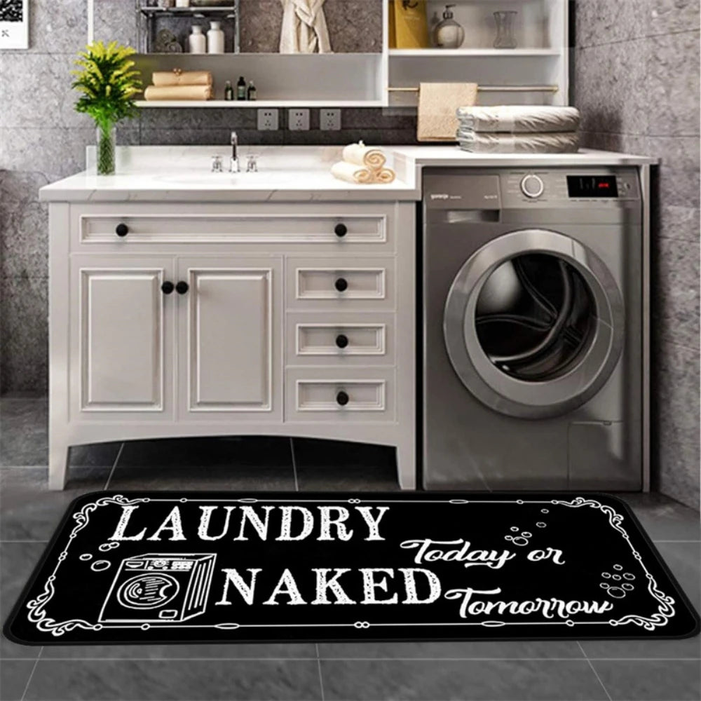 Non-Slip Long Strip Laundry Kitchen Runner Rug